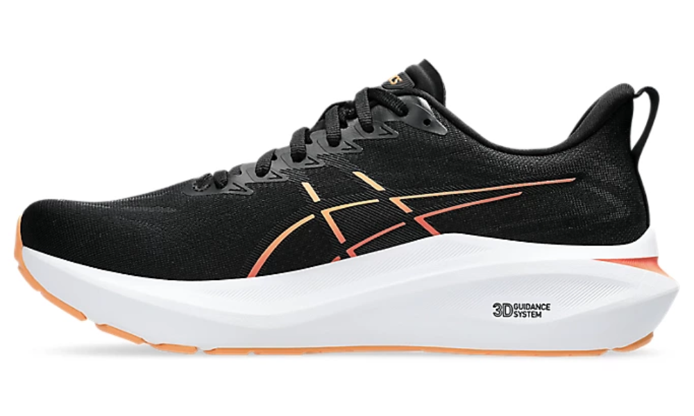 Asics Gt-2000 13 Wide "Black/Faded Orange" - 