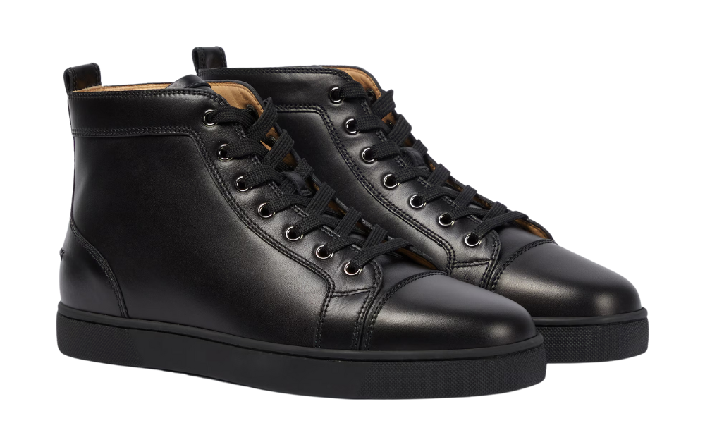 Christian Louboutin Louis Calfskin High Top "Black" - 
