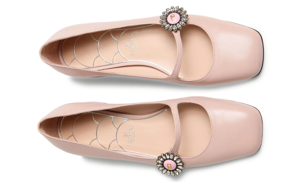 Valentino Garavani Preshoes Ballet Flats "Light Pink" - 