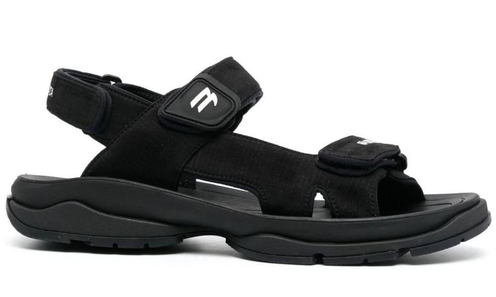 Balenciaga Tourist Sandal 'Black' - ARABIA LUXURY