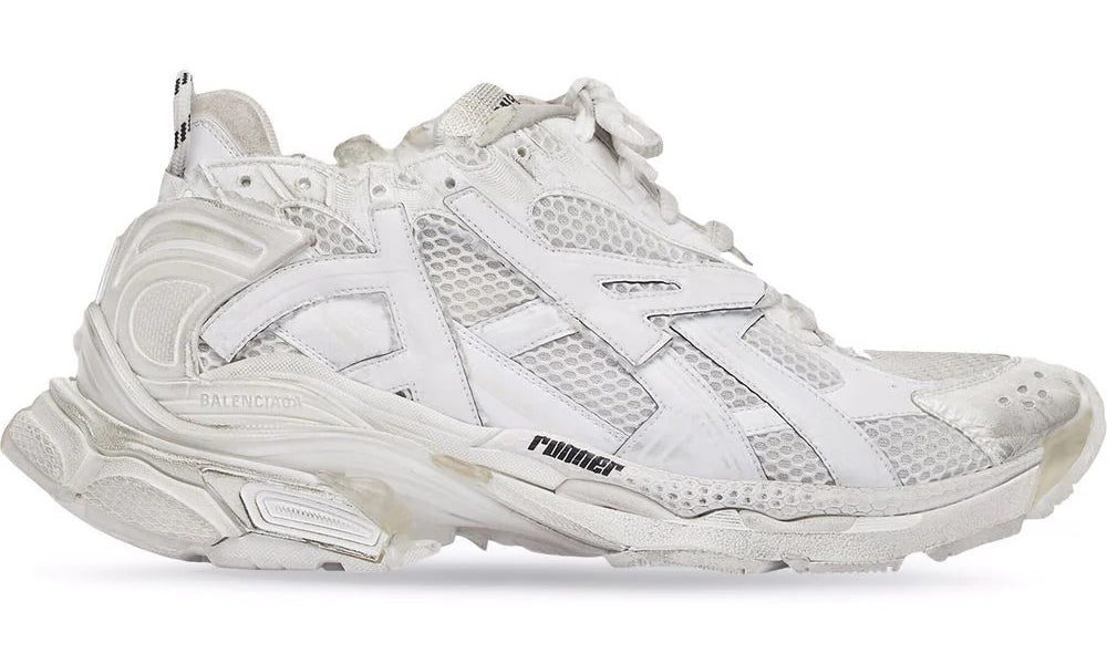 Balenciaga Runner low-top sneakers "White" - ARABIA LUXURY