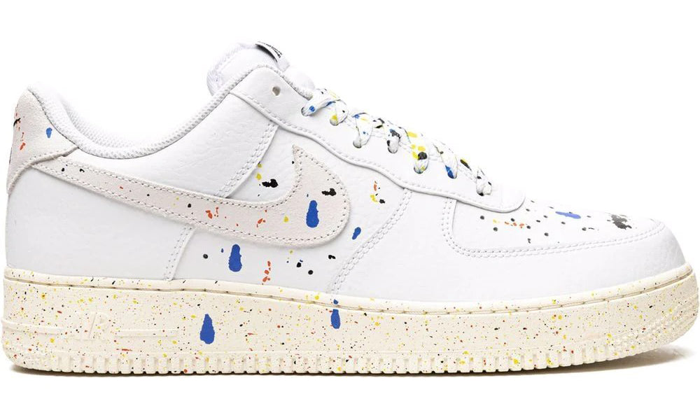 Air Force 1 LV8 3 GS 'Paint Splatter - White' - ARABIA LUXURY