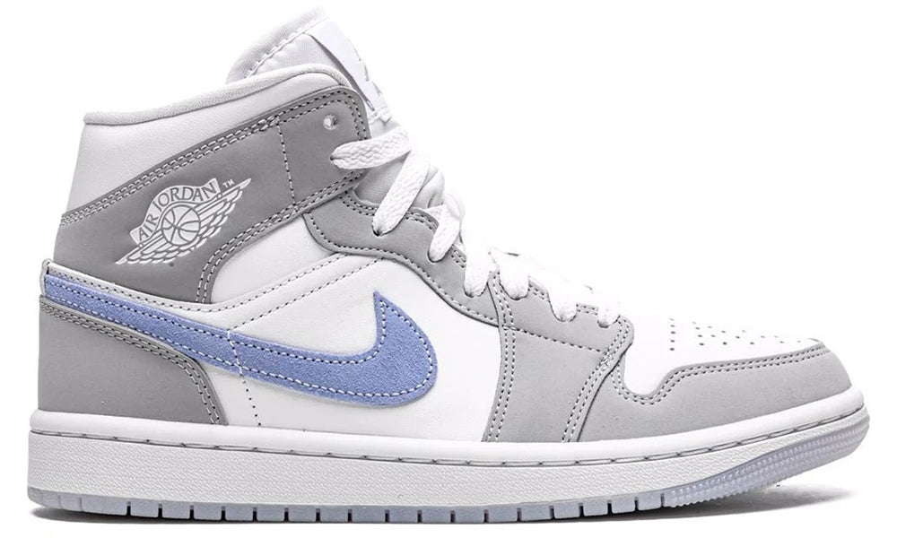 Air Jordan 1 Mid Basketball "Wolf Grey" - ARABIA LUXURY