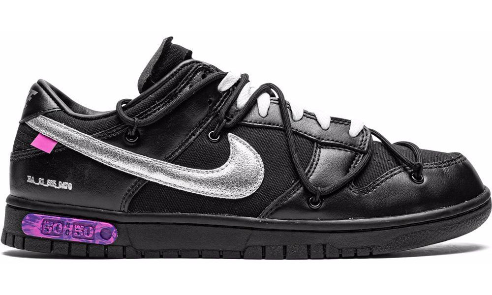 Nike x Off-White Dunk Low "Black" sneakers - ARABIA LUXURY