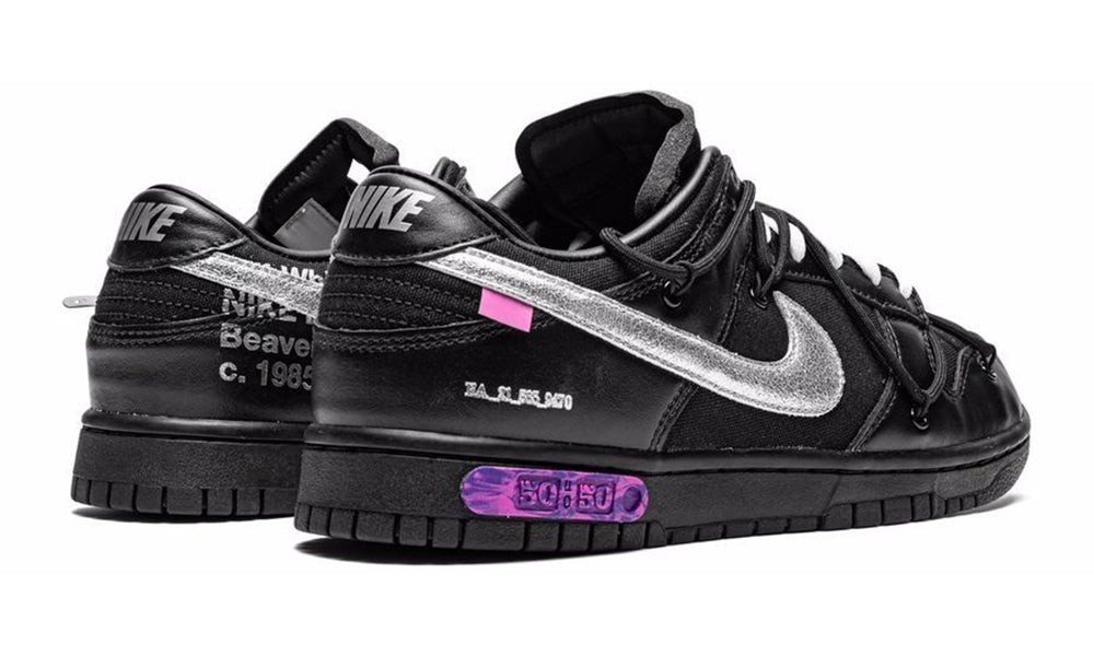 Nike x Off-White Dunk Low "Black" sneakers - ARABIA LUXURY