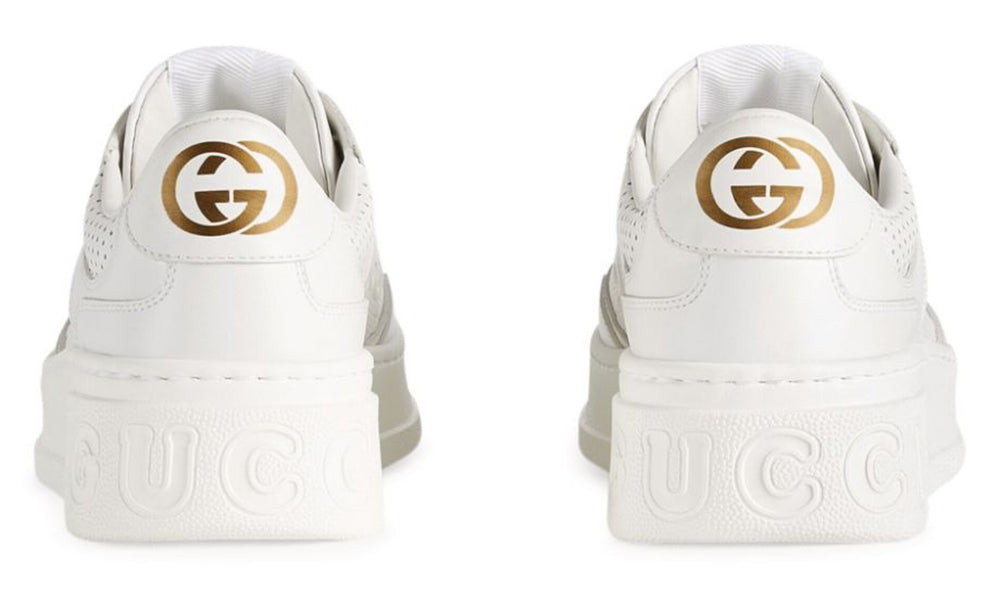 GUCCI Leather Monogram Sneakers - ARABIA LUXURT