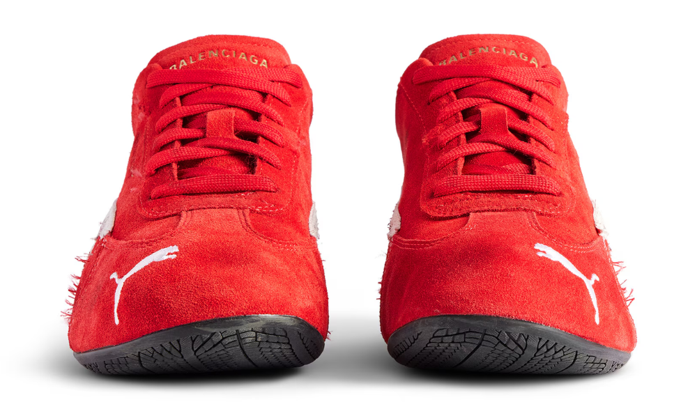 Balenciaga x Puma Speedcat Suede 'Red White' -