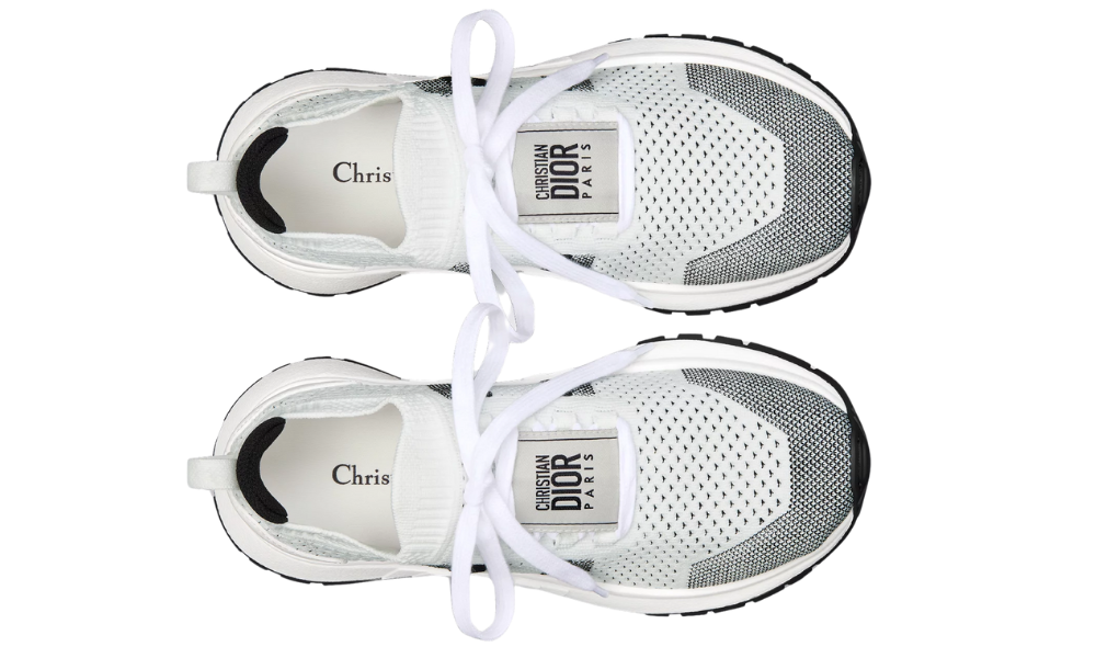 Run'n'Dior Sneaker "White and Black " - 