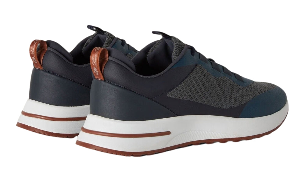 LORO PIANA Week-End Walk Sneakers "Charcoal Blue " - ARABIA LUXURY