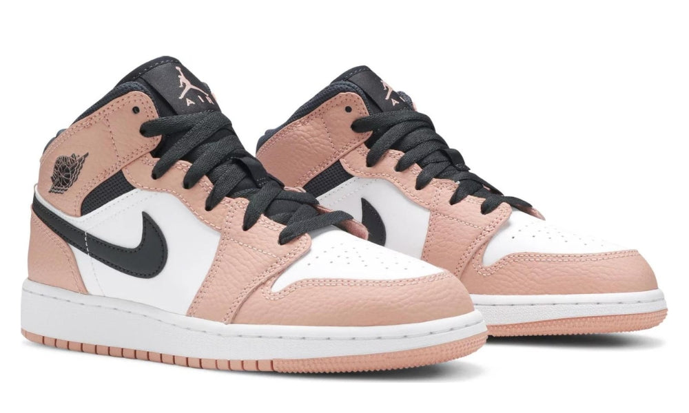 Air Jordan 1 Mid GS 'Pink Quartz' - ARABIA LUXURY