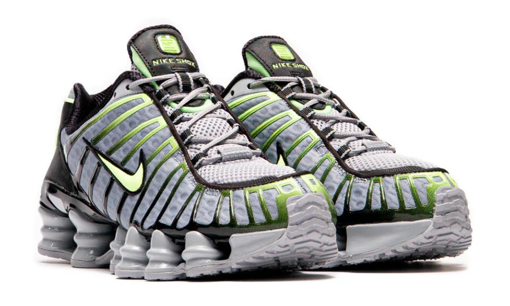 Nike Shox TL 'Wolf Grey Lime' -