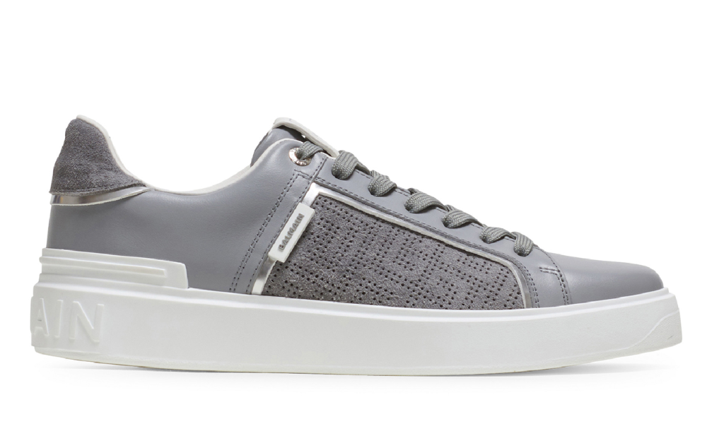 Balmain B-court Sneakers "Grey" - 