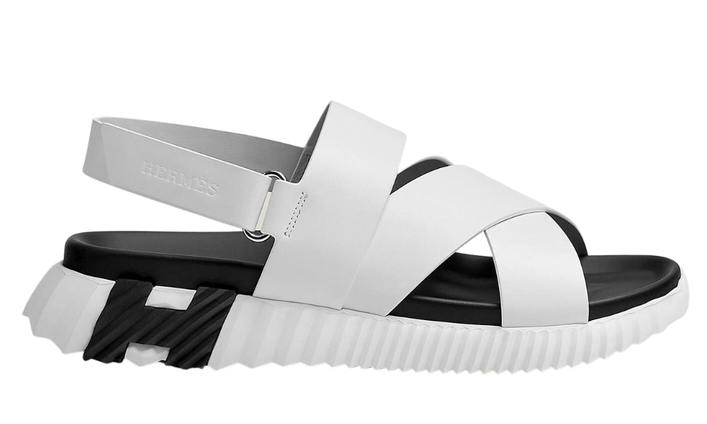 Hermes Electric sandal "White" - ARABIA LUXURY