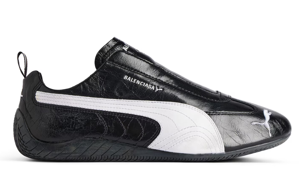 Balenciaga x Puma Speedcat Leather 'Black/  White' -