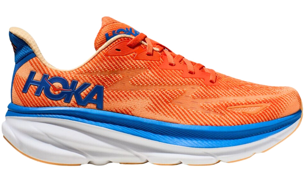 Hoka Clifton 9 'Vibrant Orange Impala' - ARABIA LUXURY