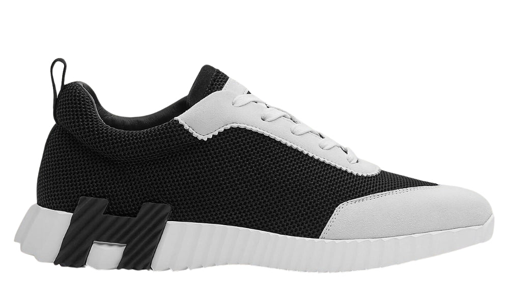 Hermes Bouncing sneaker "Black White" - ARABIA LUXURY