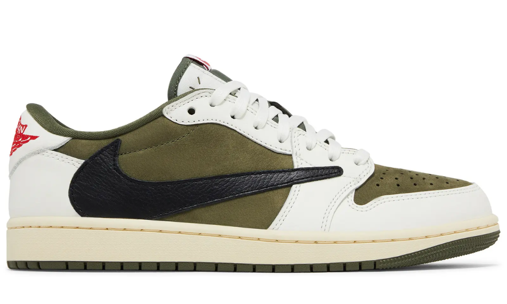 Travis Scott x Nike Air Jordan 1 Retro Low OG SP 'Reverse Olive / Medium Olive' -