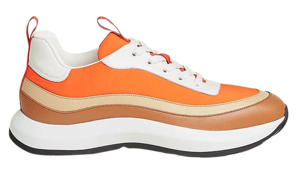 Hermes Gramme sneaker "Orange" - ARABIA LUXURY