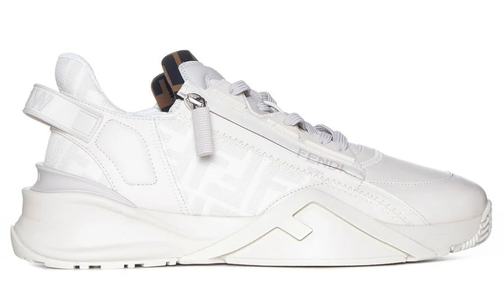 Fendi Fendi Flow Low-Top Sneakers "White" - ARABIA LUXURY