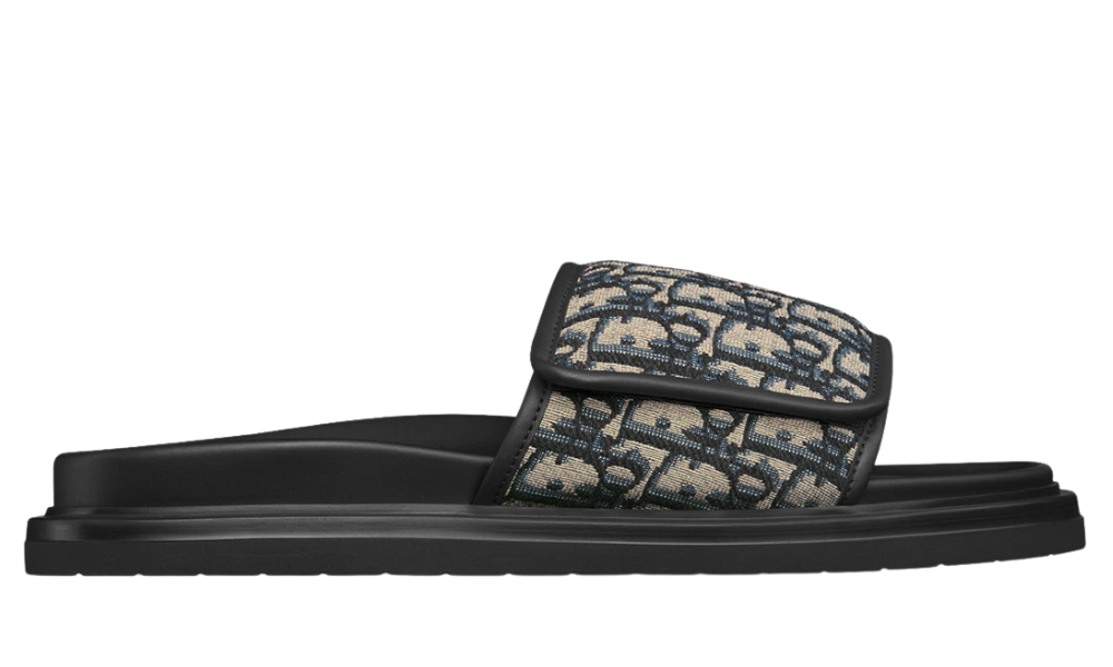 Dior Aqua Sandal "Beige and Black" - 