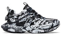 Balenciaga Track Sneaker 'Graffiti - Black White' - ARABIA LUXURY