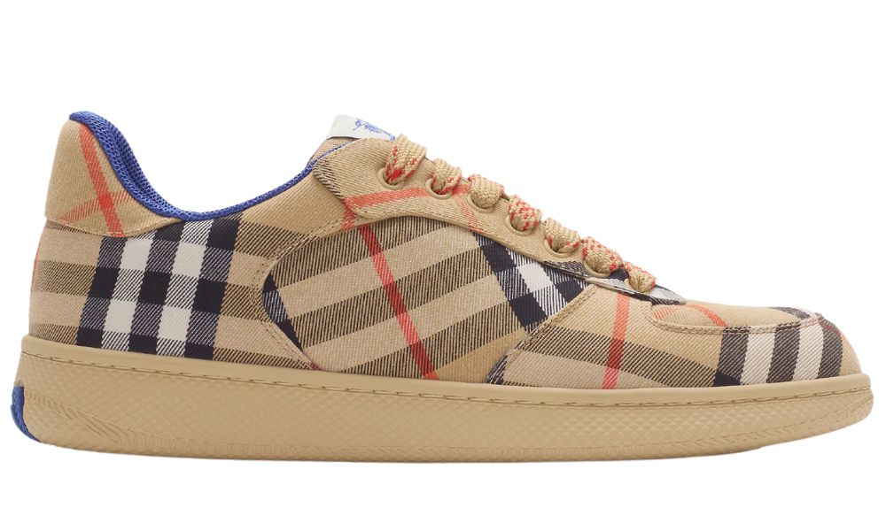 Burberry Check Terrace Sneakers "Sand" - 