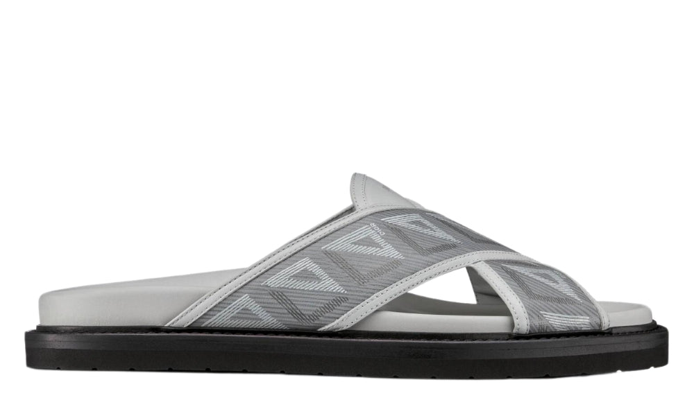 Dior Aqua Sandal 'CD Diamond - Grey' - ARABIA LUXURY