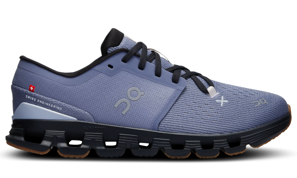 On Cloud X 4 "Feather | Black" - 