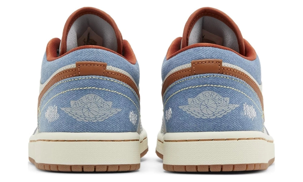 Air Jordan 1 Low 'Phantom Denim' - ARABIA LUXURY