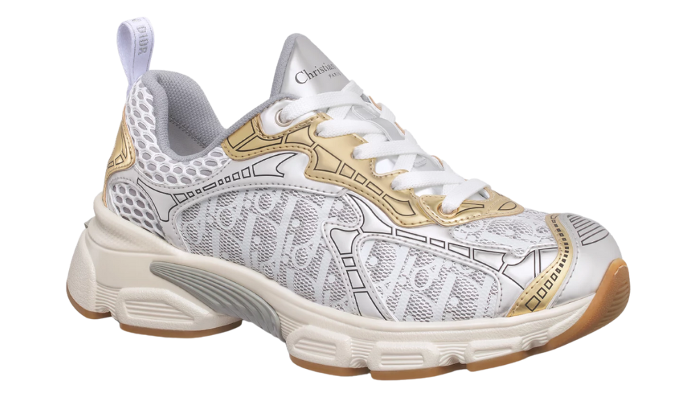 Dior Vibe Sneaker "Gold Silver" - 