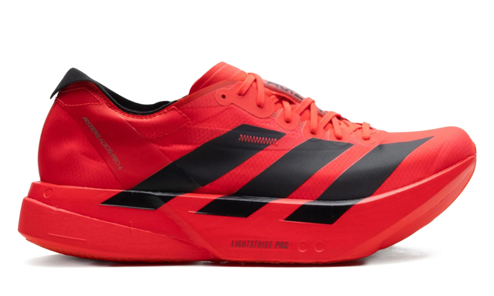 Adidas Adizero Adios Pro 4 M "Lucid Red Core Black Lucid Red" - 