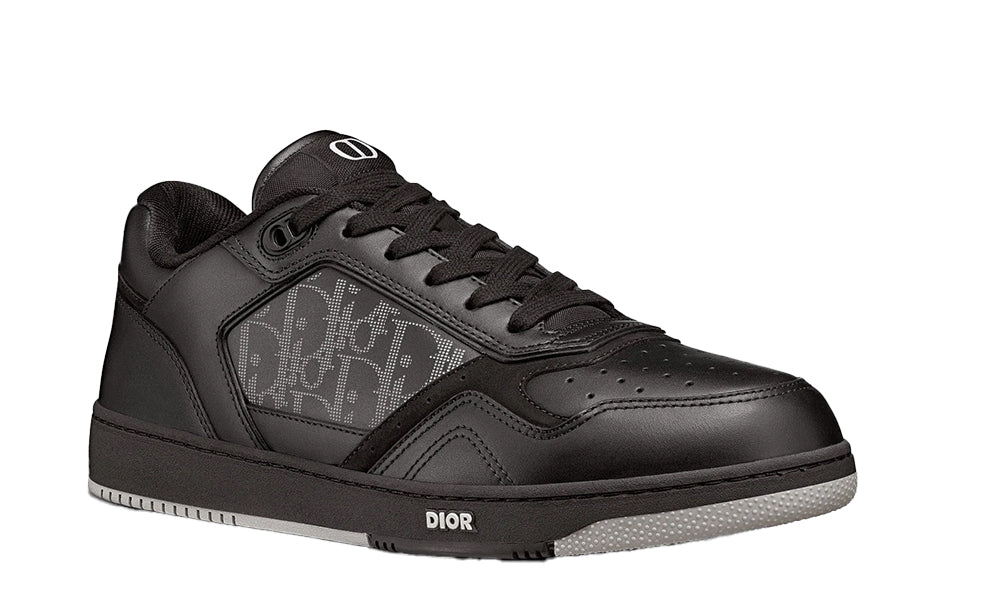 Dior B27 Low Black Dior Oblique Galaxy Leather Grey - ARABIA LUXURY