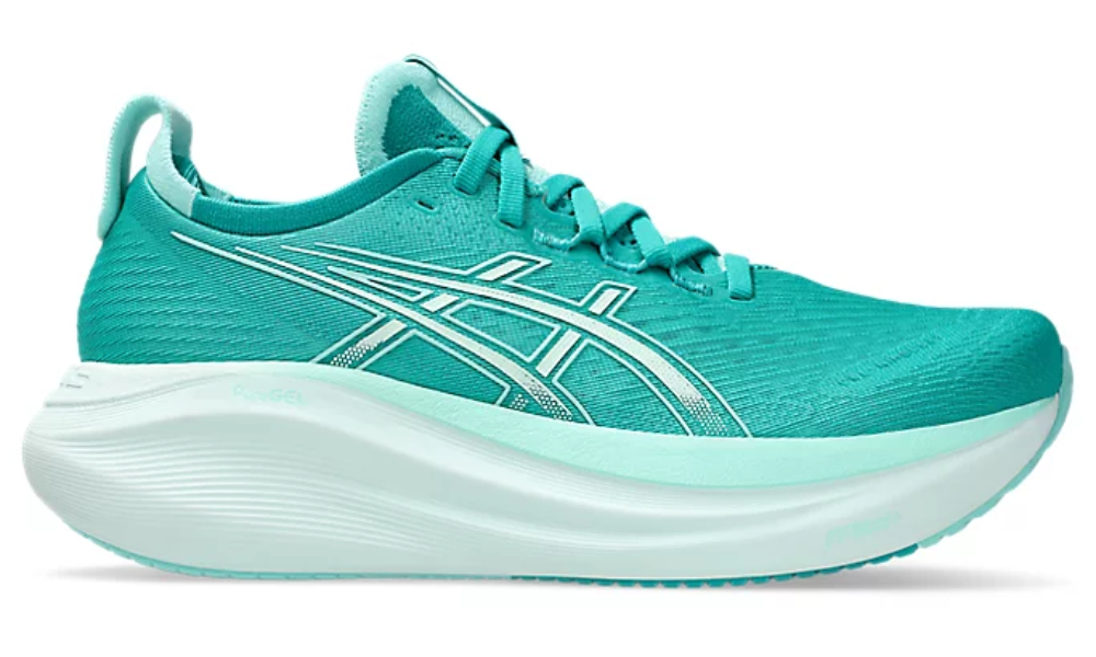 Asics Gel Nimbus 27 " Wave Teal/Illuminate Mint" - 