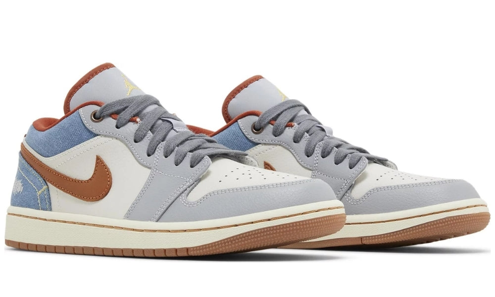 Air Jordan 1 Low 'Phantom Denim' - ARABIA LUXURY