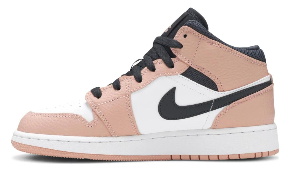 Air Jordan 1 Mid GS 'Pink Quartz' - ARABIA LUXURY