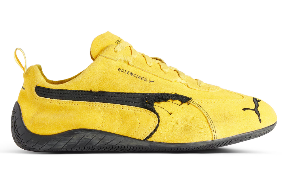 Balenciaga x Puma Speedcat Suede 'Yellow Black' -
