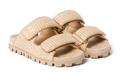Miu Miu touch-strap raffia sandals 
