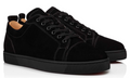 Christian Louboutin Louis Junior Flat 'Black Suede' -