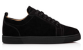 Christian Louboutin Louis Junior Flat 'Black Suede' -