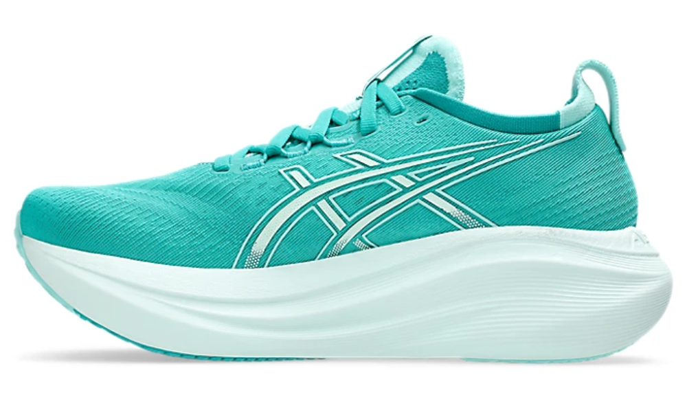 Asics Gel Nimbus 27 " Wave Teal/Illuminate Mint" - 