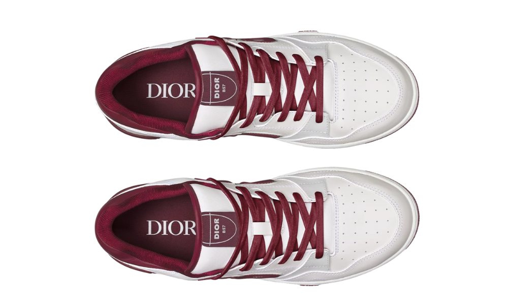 Dior B57 Dribble Low-Top Sneaker "White Red " - 