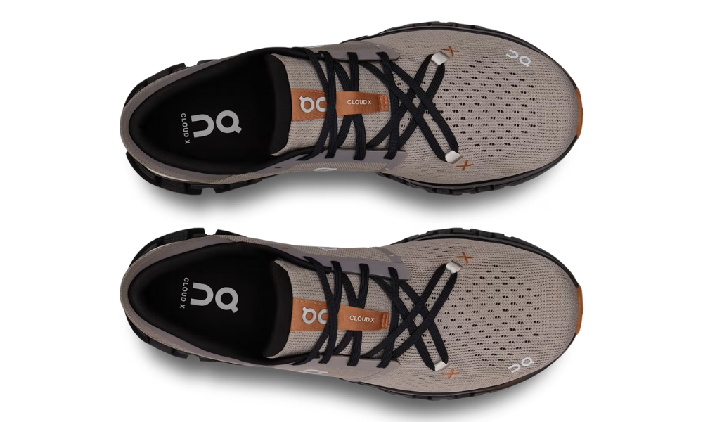 On Cloud X 4 "Fog | Black" - 