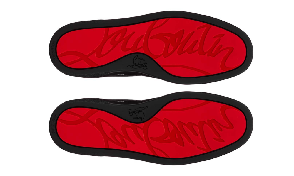 Christian Louboutin Louis Junior Flat 'Black Suede' -