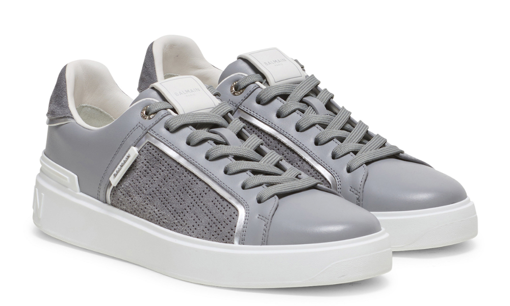Balmain B-court Sneakers "Grey" - 