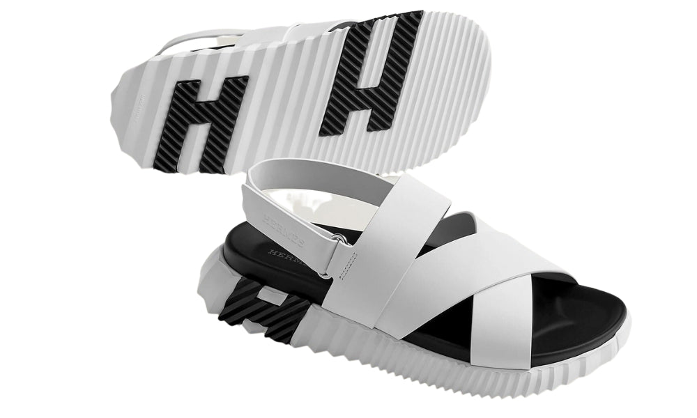 Hermes Electric sandal "White" - ARABIA LUXURY