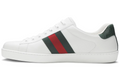 Gucci Ace Leather Sneakers 'White' -
