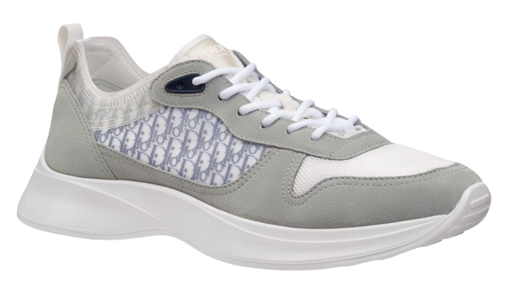 Dior B25 Runner 'Dior Oblique - Grey' - ARABIA LUXURY