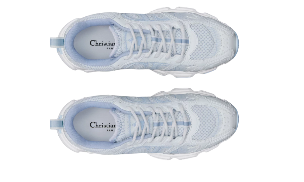 Dior Chrono Sneaker " White and Sky Blue " - 