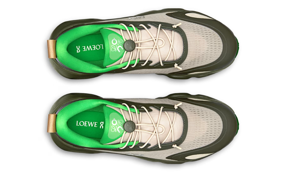 Loewe x On Running Cloudsolo "Khaki Green | Sand" - 