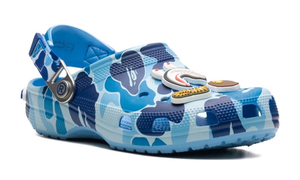 BAPE x Crocs Classic Clog 'ABC Camo - Blue' -